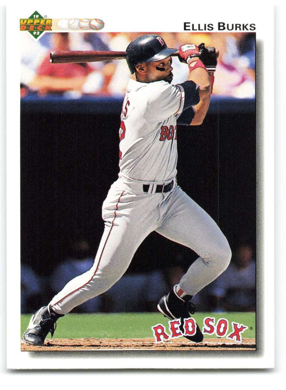 1992 Upper Deck #525 Ellis Burks VG Boston Red Sox 