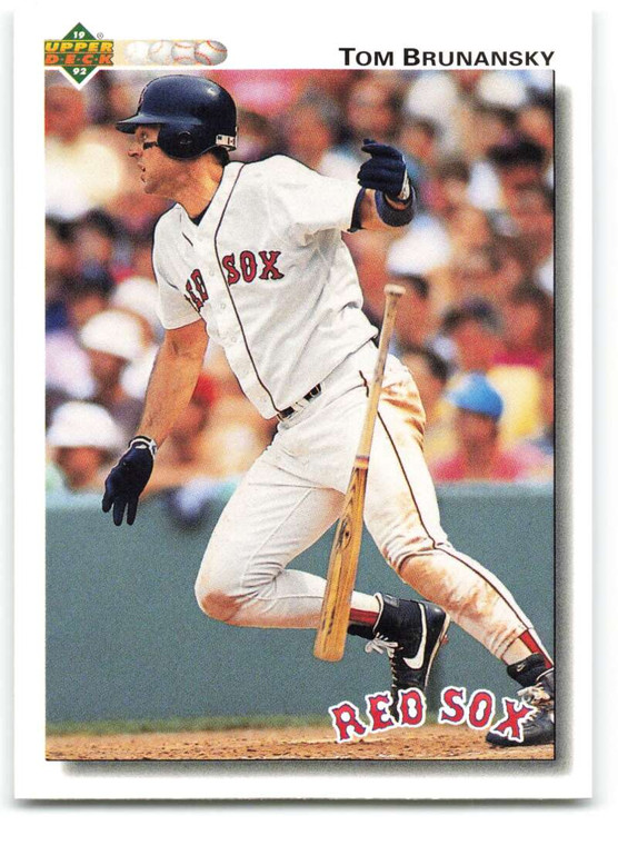 1992 Upper Deck #543 Tom Brunansky VG Boston Red Sox 