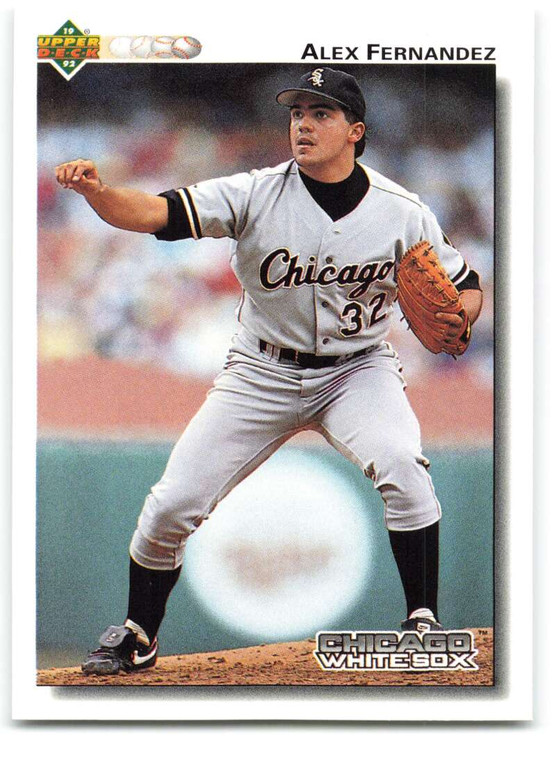 1992 Upper Deck #551 Alex Fernandez VG Chicago White Sox 