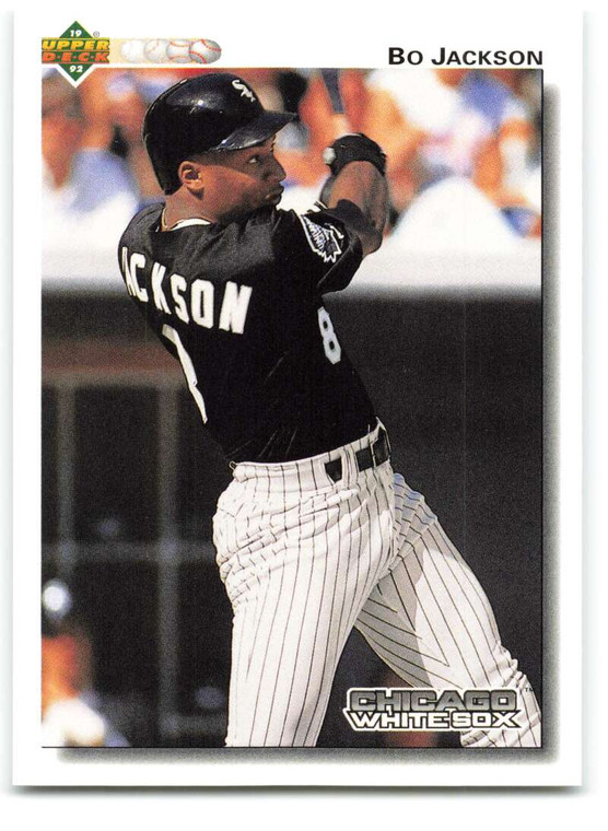 1992 Upper Deck #555 Bo Jackson VG Chicago White Sox 