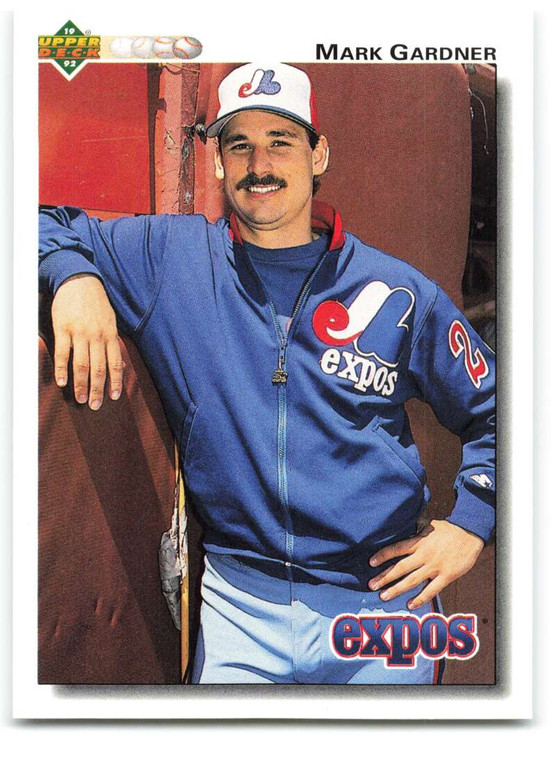 1992 Upper Deck #557 Mark Gardner VG Montreal Expos 