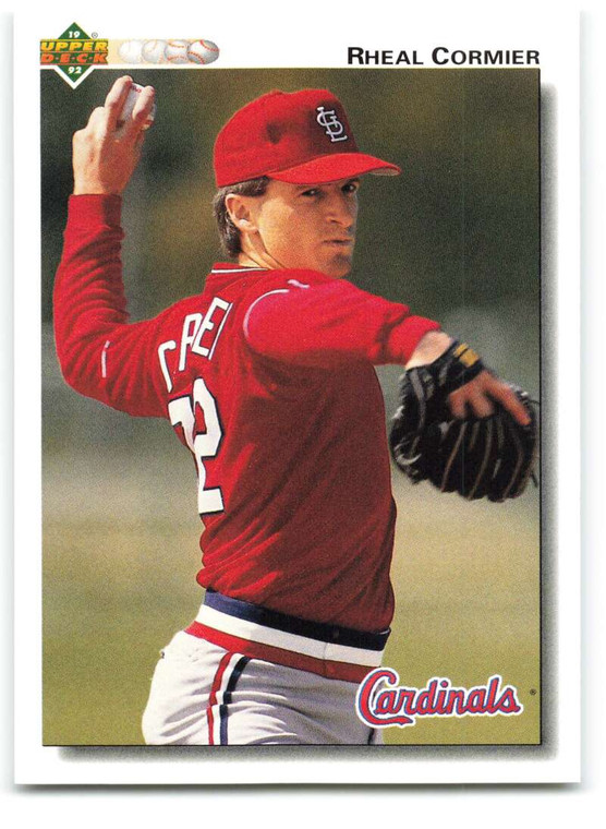 1992 Upper Deck #574 Rheal Cormier VG St. Louis Cardinals 