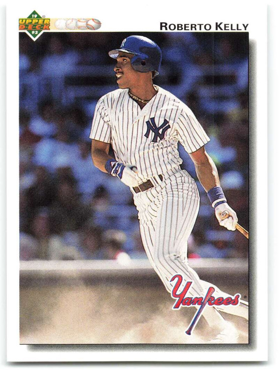 1992 Upper Deck #577 Roberto Kelly VG New York Yankees 
