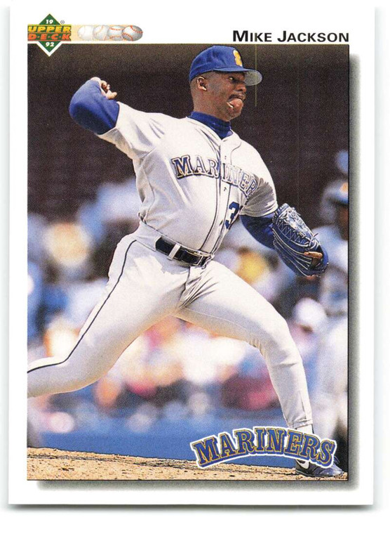 1992 Upper Deck #593 Mike Jackson VG Seattle Mariners 