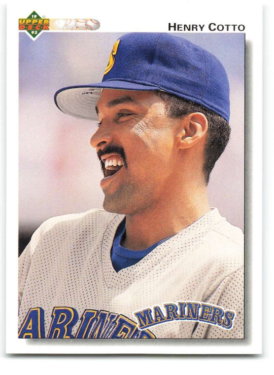 1992 Upper Deck #616 Henry Cotto VG Seattle Mariners 