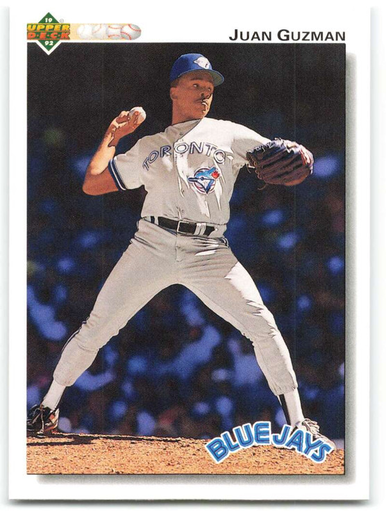 1992 Upper Deck #625 Juan Guzman VG Toronto Blue Jays 