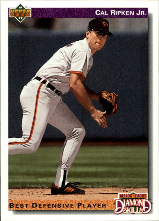 1992 Upper Deck #645 Cal Ripken Jr. DS VG Baltimore Orioles 