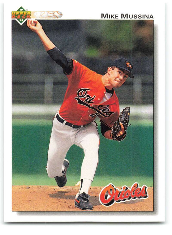 1992 Upper Deck #675 Mike Mussina VG Baltimore Orioles 