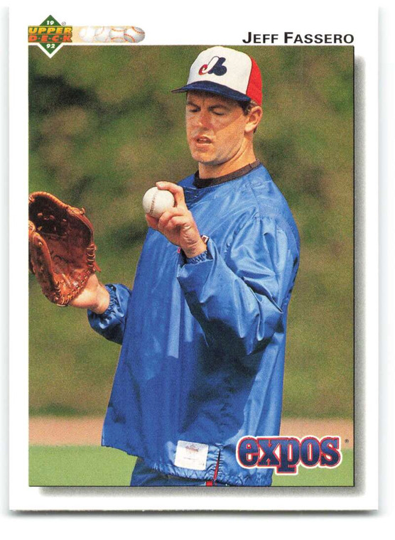 1992 Upper Deck #685 Jeff Fassero VG Montreal Expos 