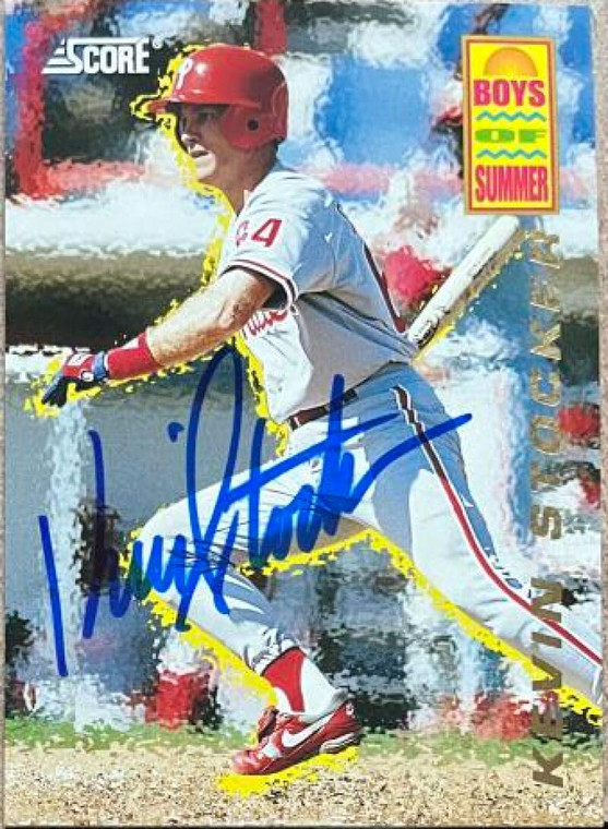 Kevin Stocker Autographed 1994 Score Boys of Summer #3
