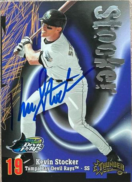 Kevin Stocker Autographed 1998 Circa Thunder #97