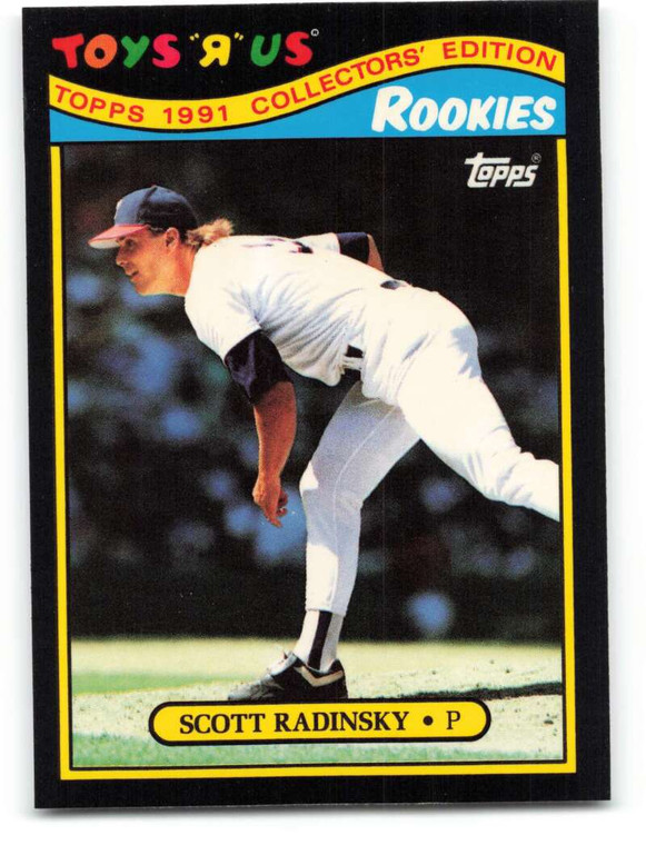 1991 Topps Toys R Us Rookies #25 Scott Radinsky NM_MT Chicago White Sox 