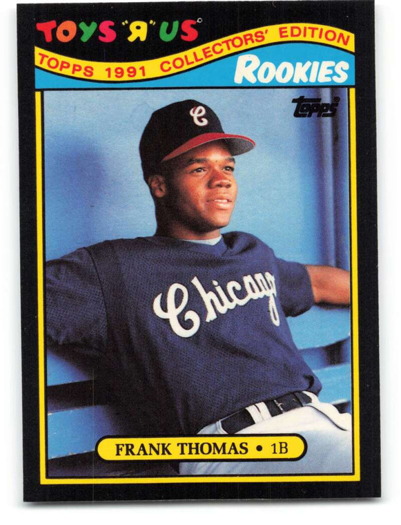 1991 Topps Toys R Us Rookies #27 Frank Thomas NM_MT Chicago White Sox 