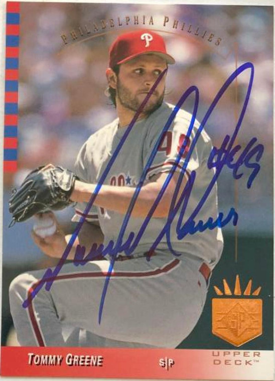 Tommy Greene Autographed 1993 SP #174
