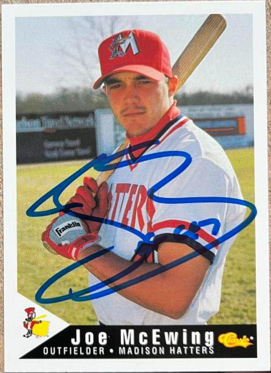 Joe McEwing Autographed 1994 Classic Best Madison Hatters #16
