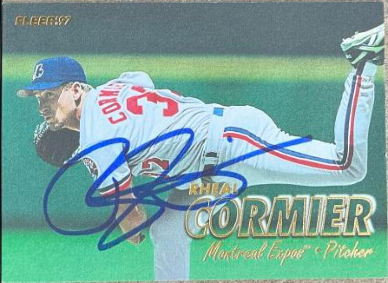 Rheal Cormier Autographed 1997 Fleer #555