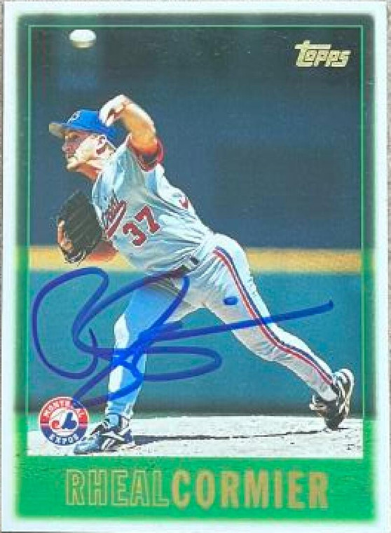 Rheal Cormier Autographed 1997 Topps #467