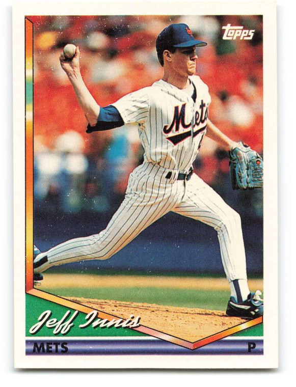 1994 Topps #37 Jeff Innis VG New York Mets 
