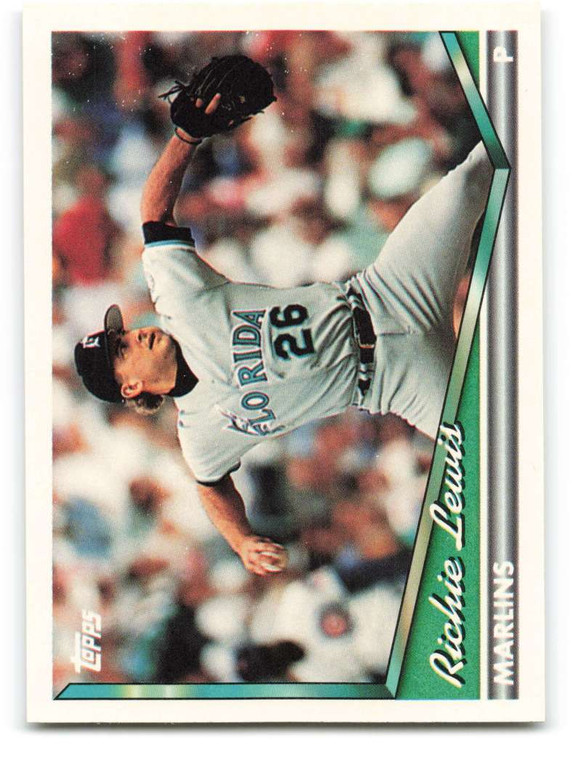 1994 Topps #47 Richie Lewis VG Florida Marlins 