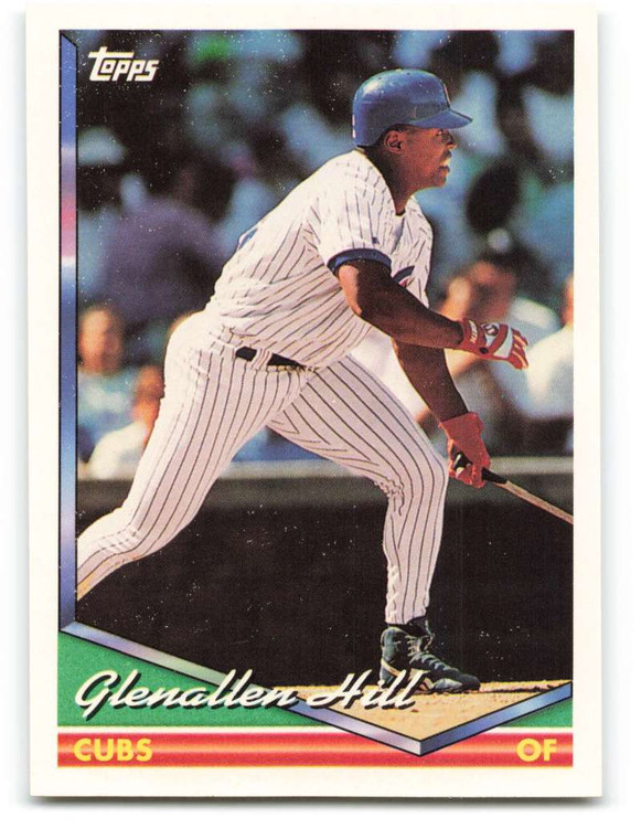 1994 Topps #63 Glenallen Hill VG Chicago Cubs 