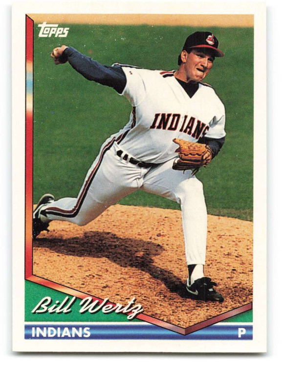 1994 Topps #64 Bill Wertz VG Cleveland Indians 