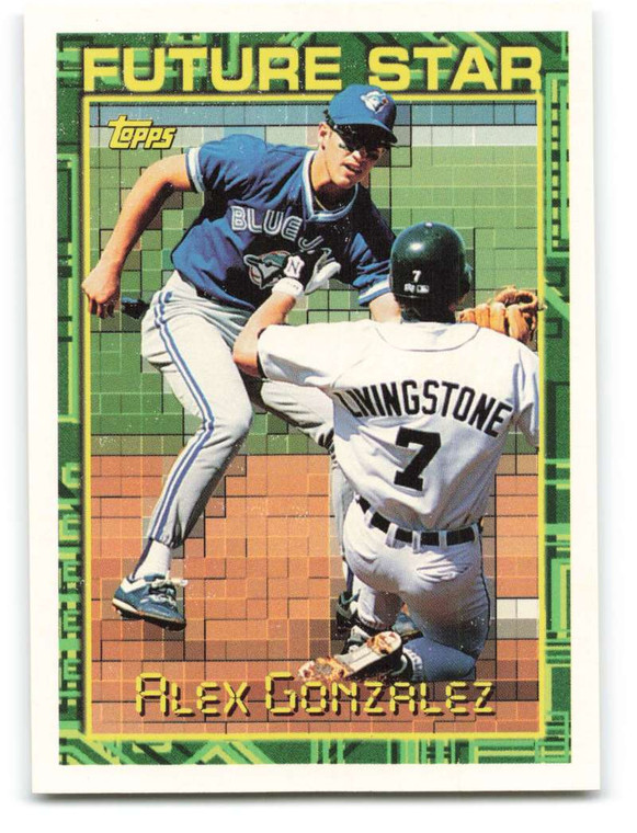 1994 Topps #67 Alex Gonzalez VG Toronto Blue Jays 