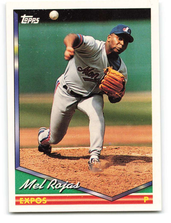 1994 Topps #78 Mel Rojas VG Montreal Expos 