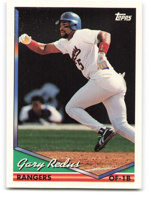 1994 Topps #108 Gary Redus VG Texas Rangers 