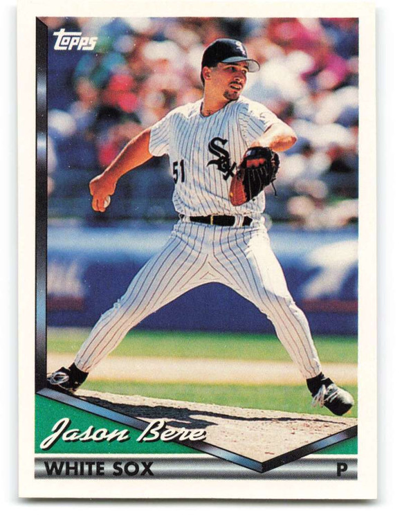 1994 Topps #118 Jason Bere VG Chicago White Sox 