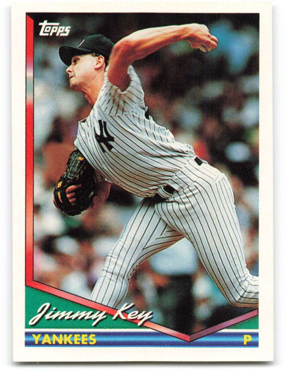 1994 Topps #120 Jimmy Key VG New York Yankees 