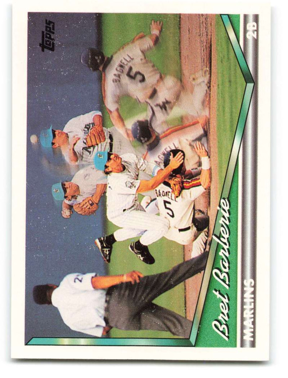 1994 Topps #132 Bret Barberie VG Florida Marlins 