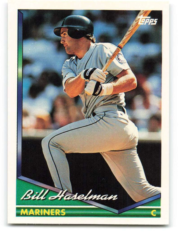 1994 Topps #138 Bill Haselman VG Seattle Mariners 