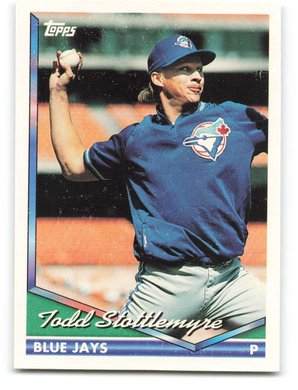 1994 Topps #155 Todd Stottlemyre VG Toronto Blue Jays 