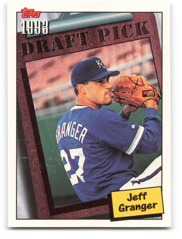 1994 Topps #204 Jeff Granger VG Kansas City Royals 