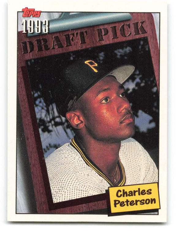 1994 Topps #207 Charles Peterson VG RC Rookie Pittsburgh Pirates 