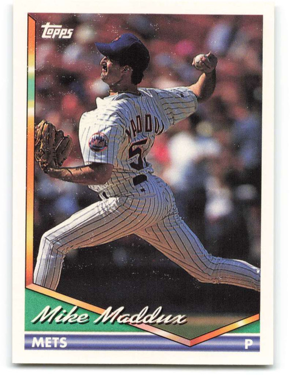 1994 Topps #217 Mike Maddux VG New York Mets 