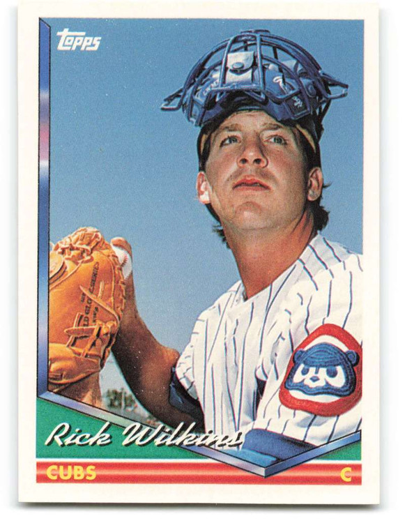 1994 Topps #244 Rick Wilkins VG Chicago Cubs 