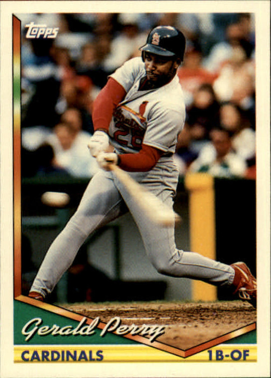 1994 Topps #263 Gerald Perry VG St. Louis Cardinals 