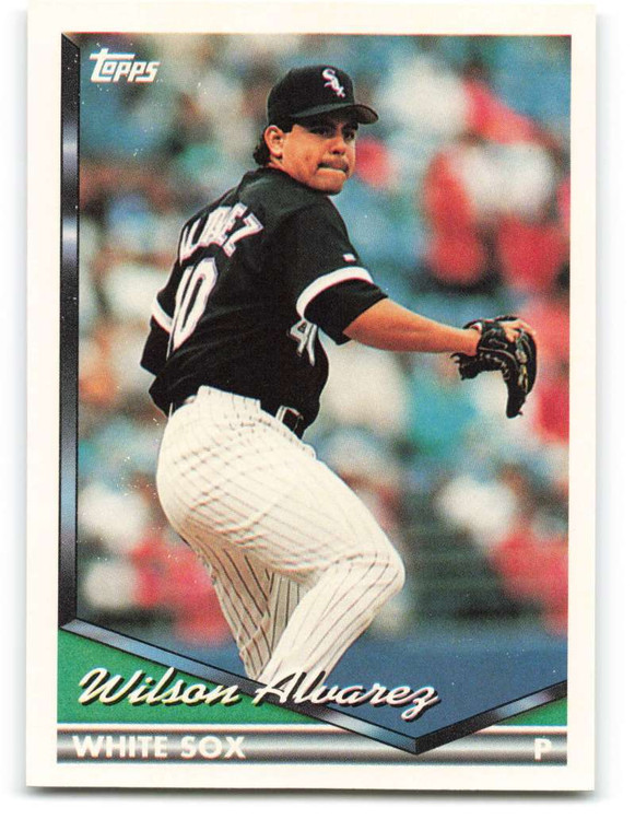 1994 Topps #299 Wilson Alvarez VG Chicago White Sox 