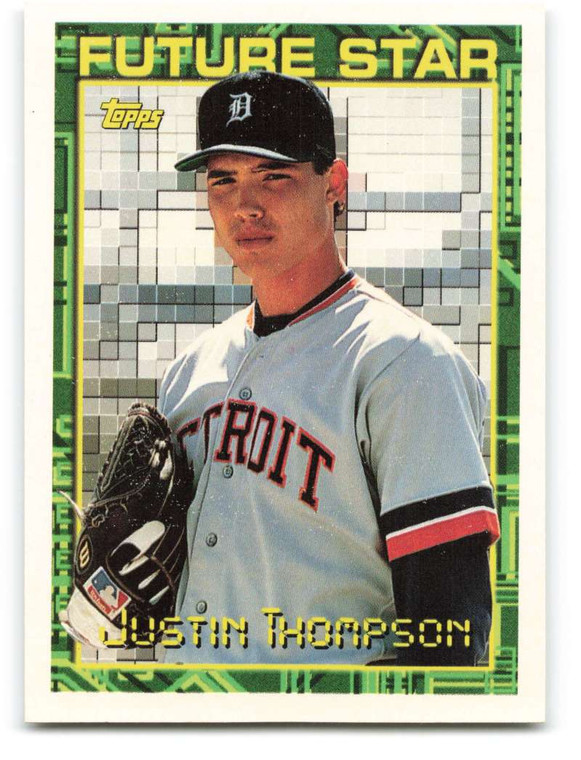 1994 Topps #313 Justin Thompson VG Detroit Tigers 