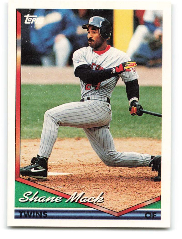 1994 Topps #337 Shane Mack VG Minnesota Twins 