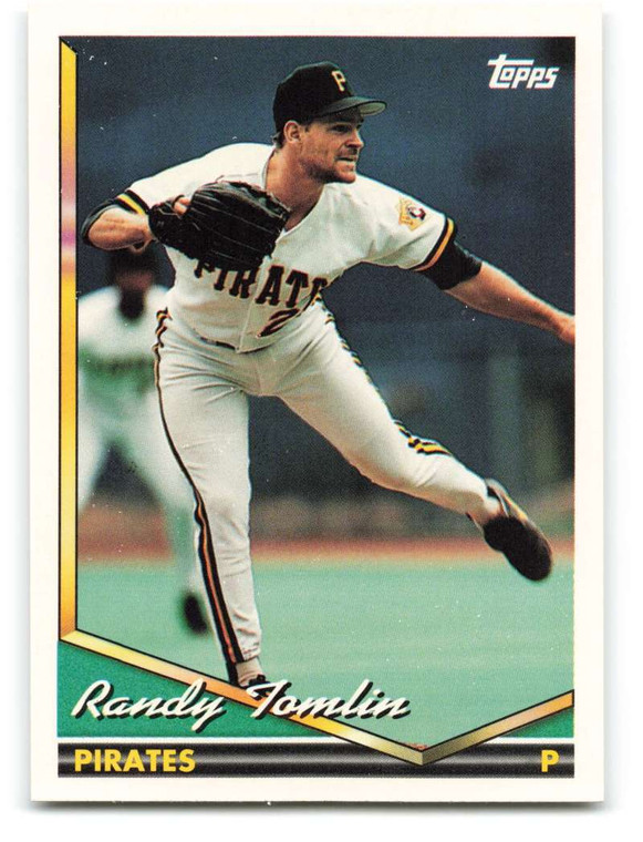 1994 Topps #338 Randy Tomlin VG Pittsburgh Pirates 