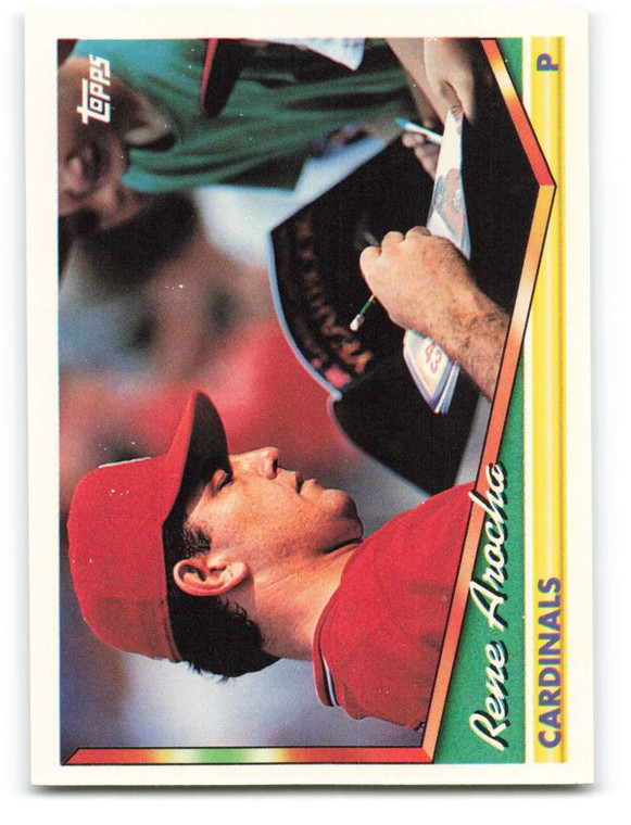 1994 Topps #348 Rene Arocha VG St. Louis Cardinals 