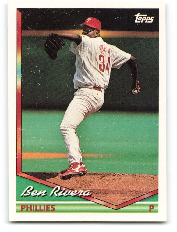 1994 Topps #352 Ben Rivera VG Philadelphia Phillies 