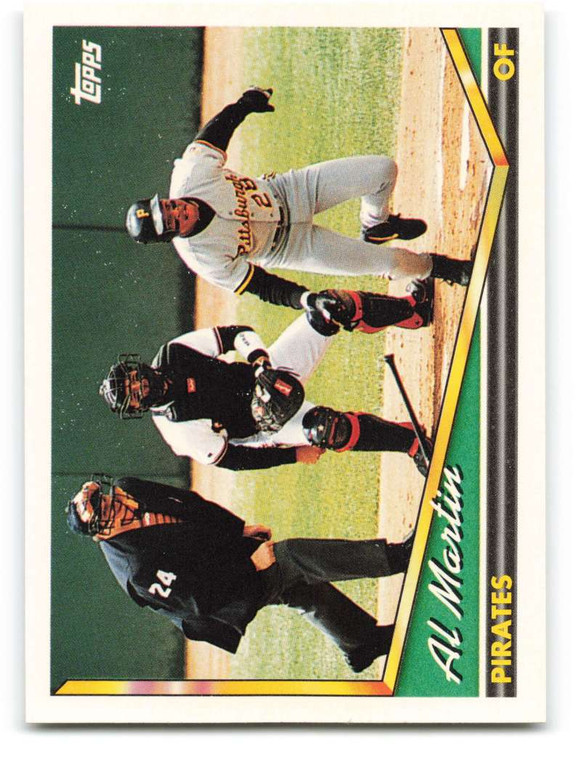 1994 Topps #366 Al Martin VG Pittsburgh Pirates 