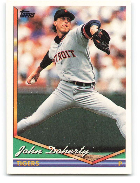 1994 Topps #371 John Doherty VG Detroit Tigers 
