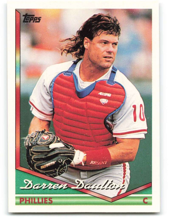 1994 Topps #380 Darren Daulton VG Philadelphia Phillies 