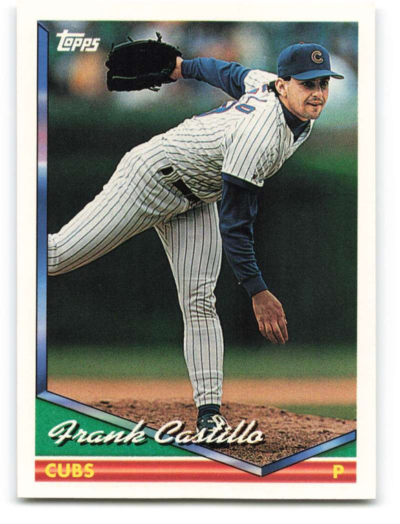 1994 Topps #399 Frank Castillo VG Chicago Cubs 