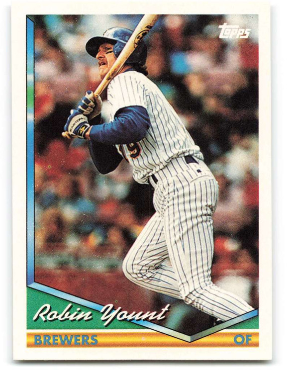 1994 Topps #310 Robin Yount VG Milwaukee Brewers 