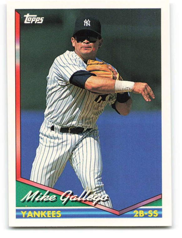 1994 Topps #432 Mike Gallego VG New York Yankees 